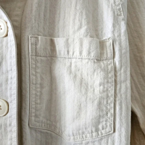 Women's Cream Jacket - Picture 4 of 12